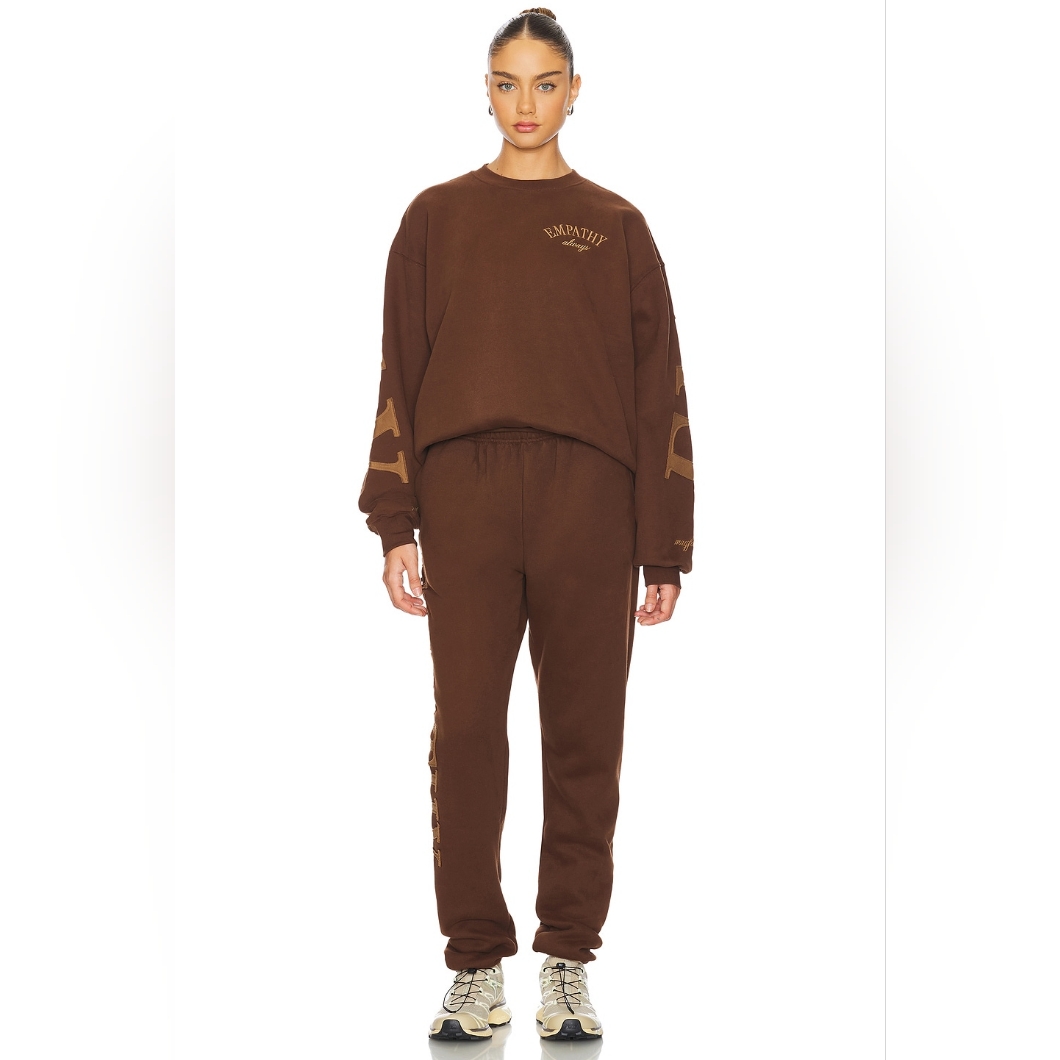 Brown Sweatshirt By Brand Brown Sweatshirt By Brand